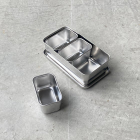 CLOVER Stainless container set No.00 3pcs
