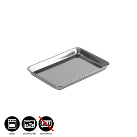CLOVER Shallow Stainless Tray / 8 inch - 14 inch